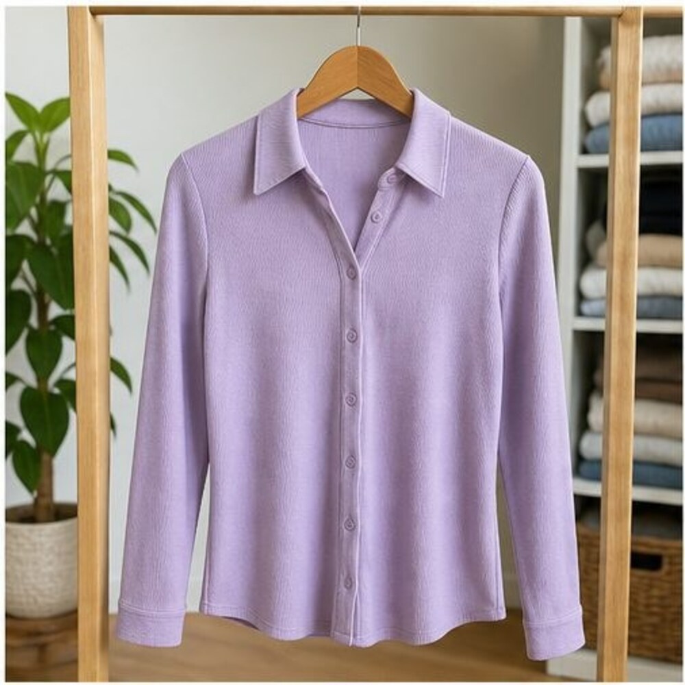 Lilac Tunic Blouse